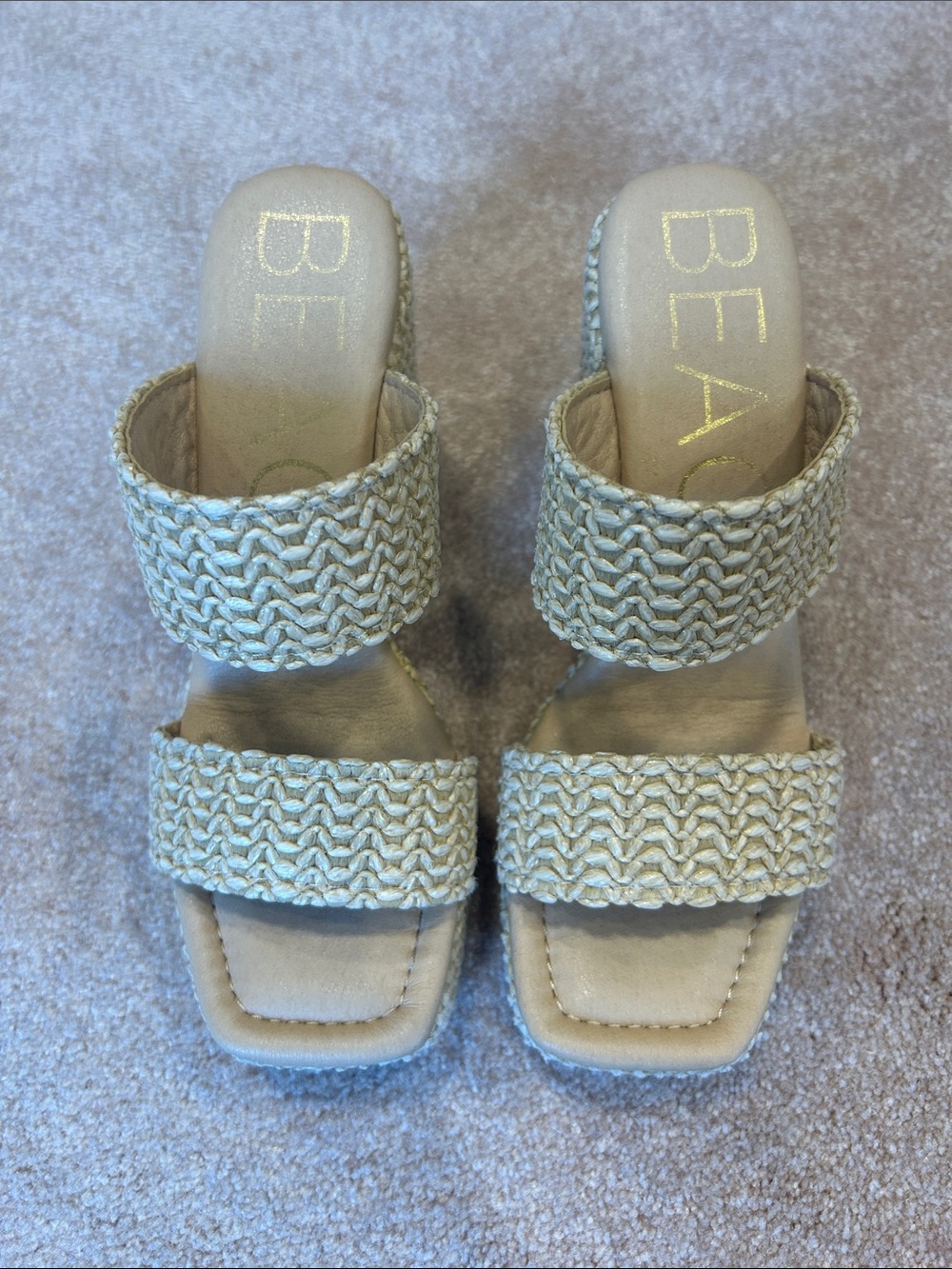 Beach by Matisse Woven Double-Strap Sandal